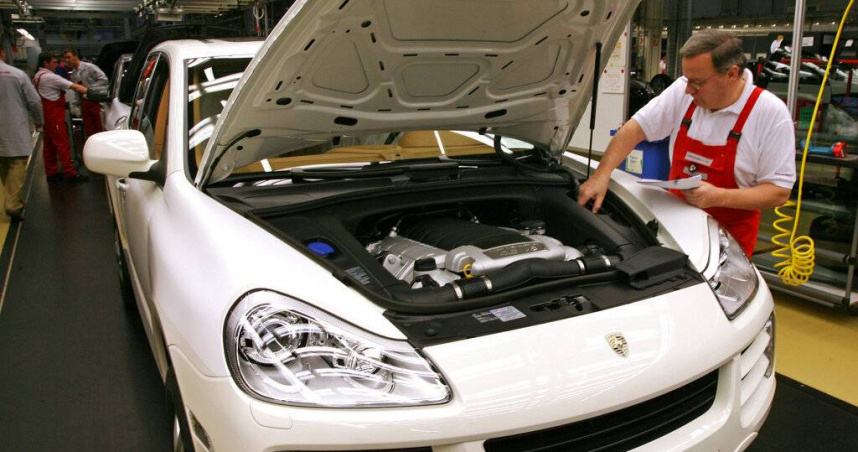 保時捷工廠。（圖／達志／美聯社）