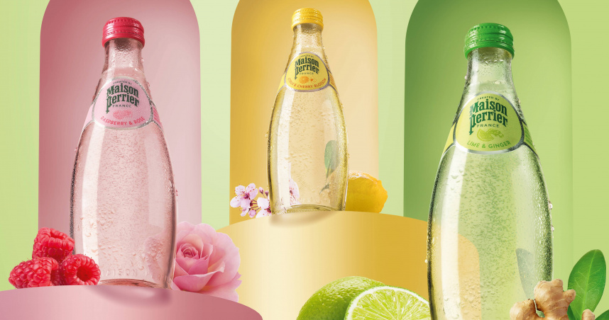 La Collection清新花果風味氣泡水全系列（圖／沛綠雅氣泡飲提供）