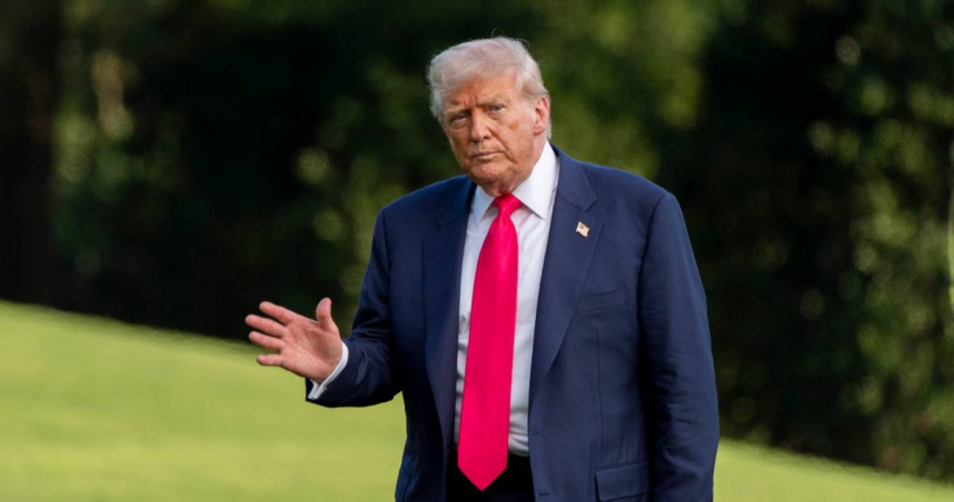 川普宣布印尼對等關稅下調。（圖／美聯社）