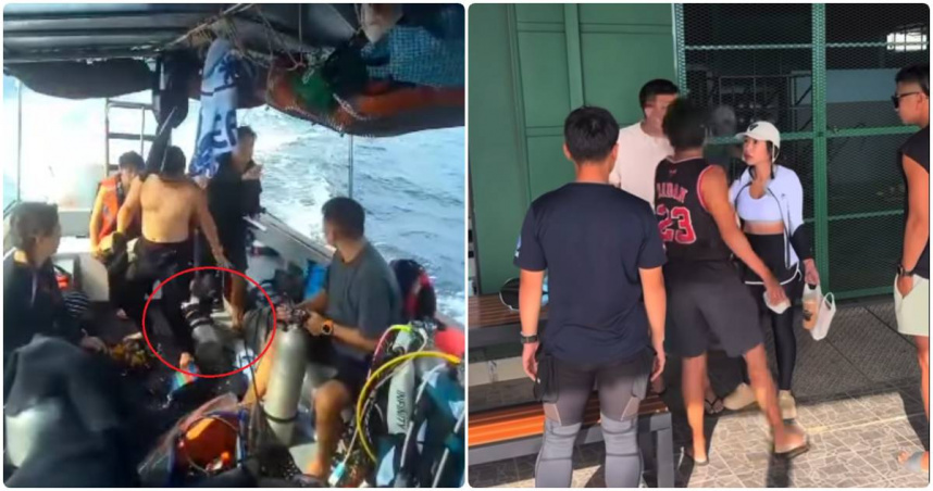 近日，在馬來西亞知名潛水勝地仙本那，發生了一起台籍遊客遭到潛水教練以掌摑臉的事件。事件迅速引起兩國潛水圈高度關注。（圖／翻攝FB／爆潛公社）