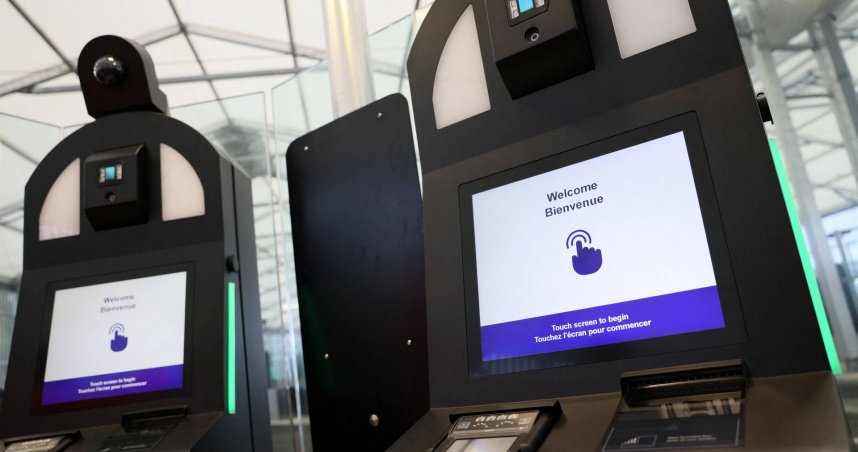 歐盟啟用自動出入境系統（ EES）。（圖／達志／路透社）