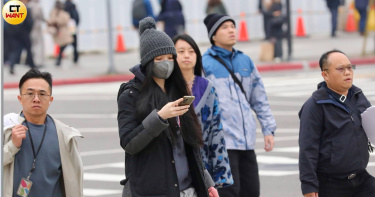 首波寒流於昨晚達標。（圖／方萬民攝）