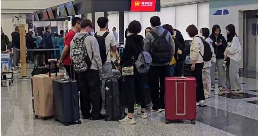 桃園機場航空公司「全球劃位系統異常」，目前系統已恢復正常運作。（圖／翻攝畫面）