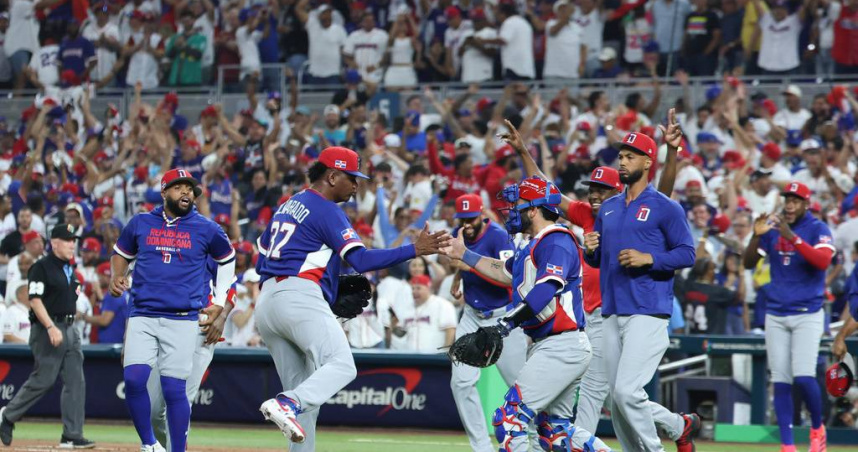 多明尼加八強賽對上韓國。（圖／達志／美聯社）