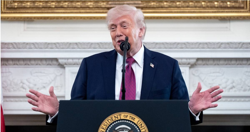 美國總統川普（Donald Trump）。（圖／達志／美聯社）