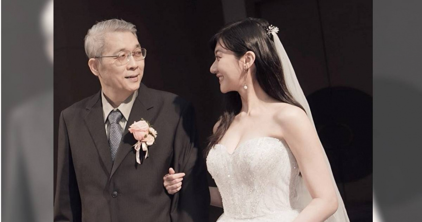 林逸欣於社群平台沉痛證實，父親林春生在與癌症對抗5年後，已於今年4月辭世。（圖／翻攝自林逸欣FB）