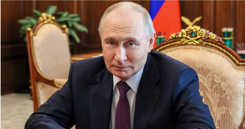 俄羅斯總統普丁（Vladimir Putin）。（圖／達志／美聯社）