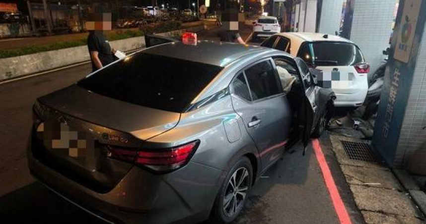 毒駕如失控飛彈！女子零煞車猛撞轎車　驗出3毒陽性遭重罰送辦