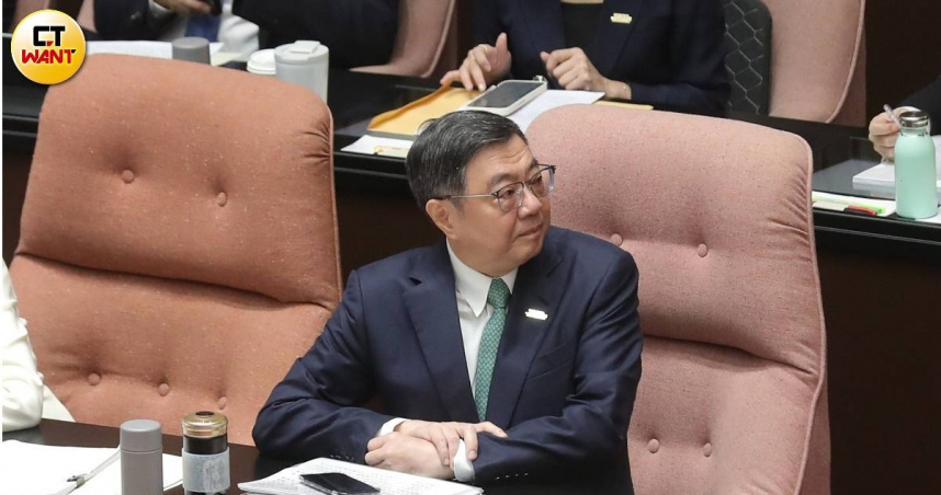 行政院長卓榮泰赴立院進行施政總質詢。（圖／周志龍攝）