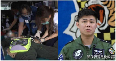 女兒剛滿週歲!飛官「保護村民開海上」殉職 國防部:F-5型機全面停飛特檢