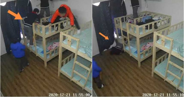 有片慎入/男童站上鋪玩耍!同學耍陰「推一把」 倒頭栽跌落…臉部重趴撞地板