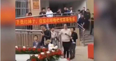 前任娶別人!她大布條祝賀:孩子我打掉了,安心結婚 親友超尷尬