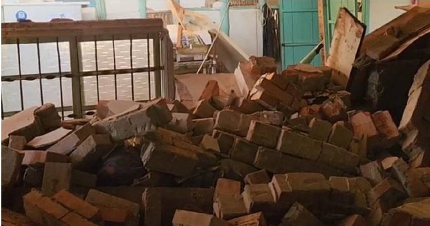 嘉義縣大埔鄉主震過後，接連發生54起餘震，中央氣象署地震測報中心主任吳健富說明，由於大埔鄉主震周遭有斷層帶及破碎帶，因此才引起如此密集的餘震。（圖／三立新聞網提供）