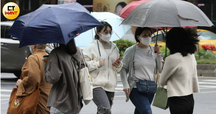 到週三天氣持續不穩定。（圖／劉耿豪攝）