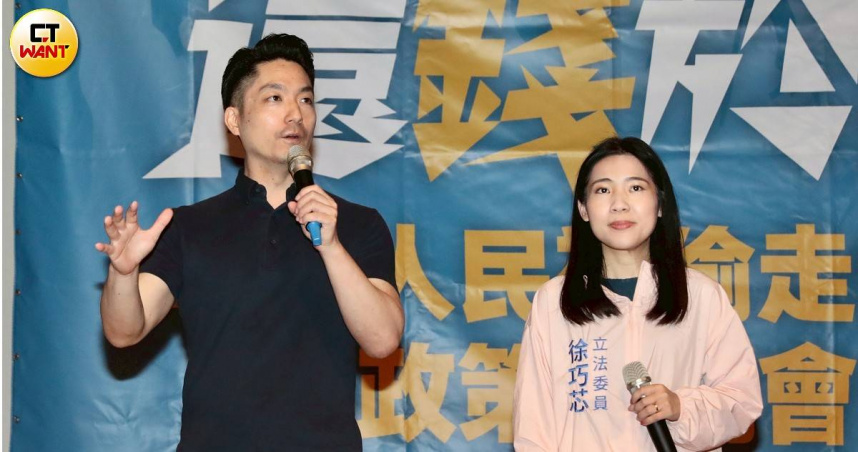 台北市長蔣萬安聲援黨籍立委，表態將與藍委站在一起，共同面對罷免壓力。（資料圖／黃耀徵攝）