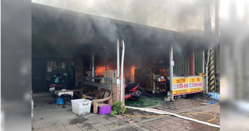 宜蘭蘇澳22日下午驚傳住宅大火，造成一起重大死傷悲劇。（圖／宜蘭縣消防局提供／中國時報記者吳佩蓉宜蘭傳真）