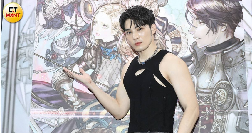 黃偉晉透露五堅情仍在休團，下半年的新專輯計劃、工作仍是停擺中。（圖／侯世駿攝）