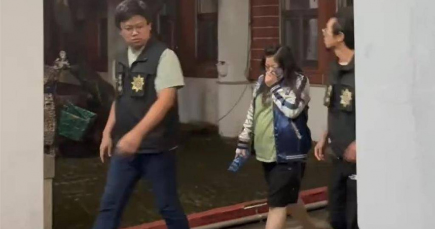 李姓女團購主（右二）被檢方認為嫌疑重大聲押禁見獲准。（圖／民眾提供）