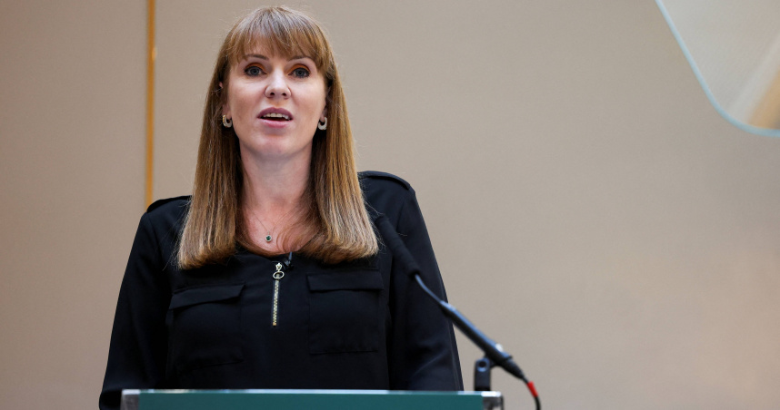 英國副首相雷納（Angela Rayner）。（圖／達志／路透社）