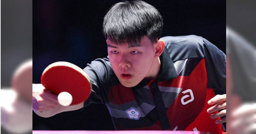 桌球國手高承睿。（圖／翻攝自Facebook／高承睿Kao Cheng Jui ）