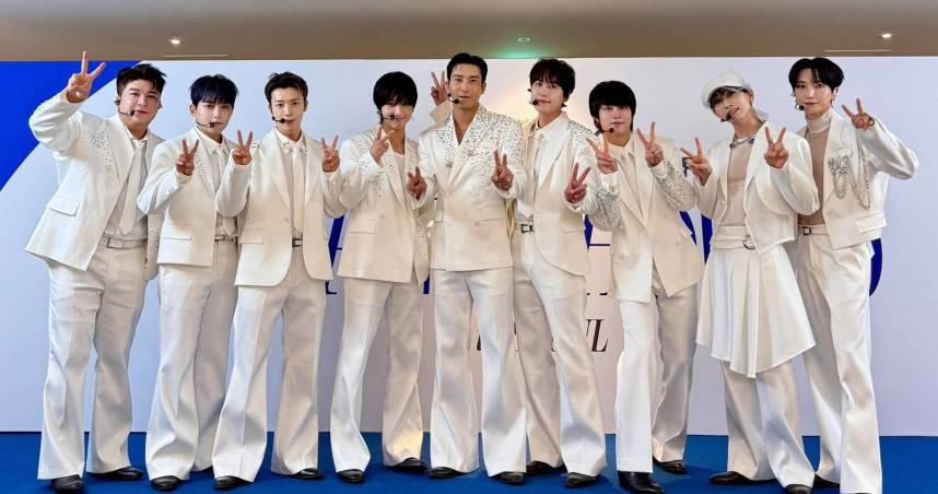 SUPER JUNIOR於11月14日起將在台北大巨蛋連續舉辦3場演唱會。（圖／翻攝自SUPER JUNIOR臉書）