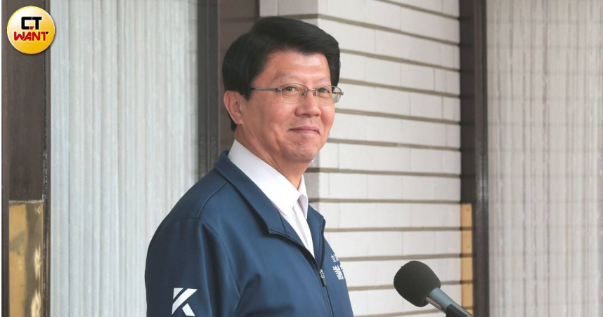 國民黨立委謝龍介表示，將納入陳以信提出的政見與施政理念，團結迎戰2026台南市長選舉。（圖／周志龍攝）