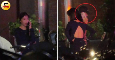 今年5月張家瑋和夏宇禾（紅圈者）現身大安區酒吧。（圖／本刊攝影組）