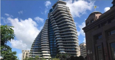 信義計畫區地標豪宅陶朱隱園，17樓戶以11.1億元成交，寫下台灣豪宅史第三高紀錄。。（圖／報系資料照）