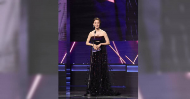 謝盈萱出席新加坡2026紅星大獎。（圖／Mediacorp 新傳媒提供）