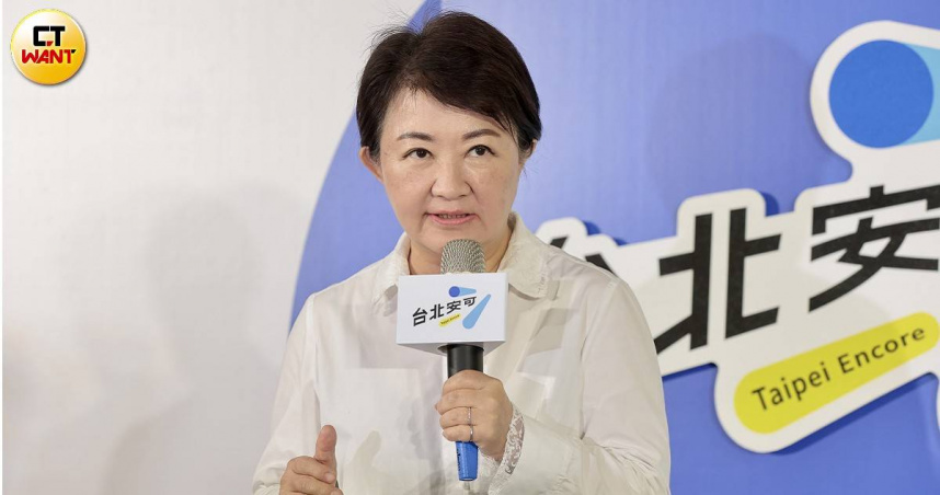 台中市長盧秀燕出任蔣萬安競總主委。（圖／黃耀徵攝）