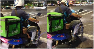 鐵工9小時「外送再拚到凌晨」!3歲兒累到睡著 單親爸背影惹哭萬人