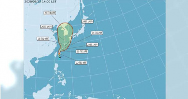 輕颱巴威持續增強!暴風半徑長胖至80km 氣象局曝全台降雨熱區