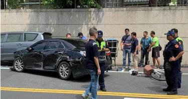 台中市刑大追捕毒蟲遭撞 嫌犯太緊張換氣過度送醫