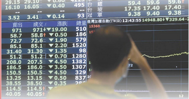 台股近十個交日量能表現。