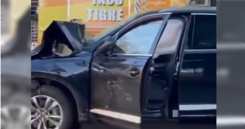 加拿大溫哥華於26日晚間發生一起嚴重車禍。（圖／翻攝自X）