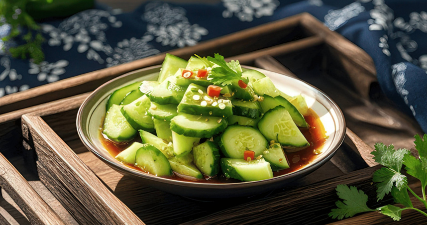 酷熱的天氣，許多最愛大啖涼拌菜，但若不注意保存溫度與環境衛生，恐怕會引發感染。（圖／123RF）