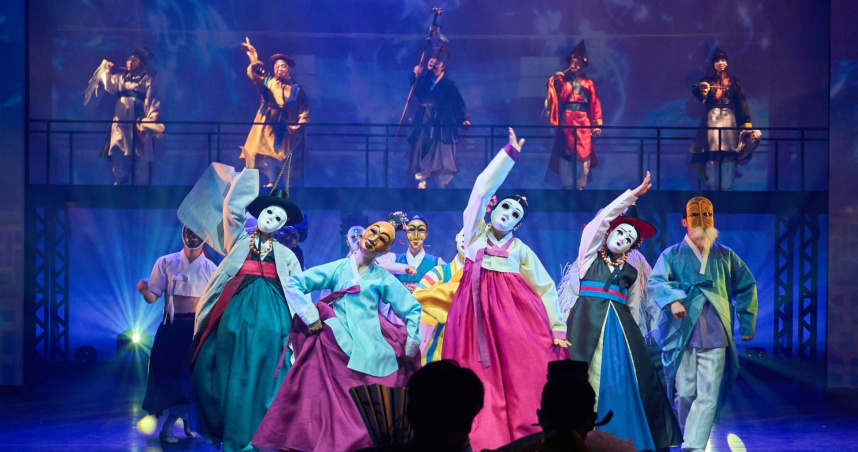 韓國傳統藝能劇《優伶廻光》首度登台。（圖／韓國國立貞洞劇場）