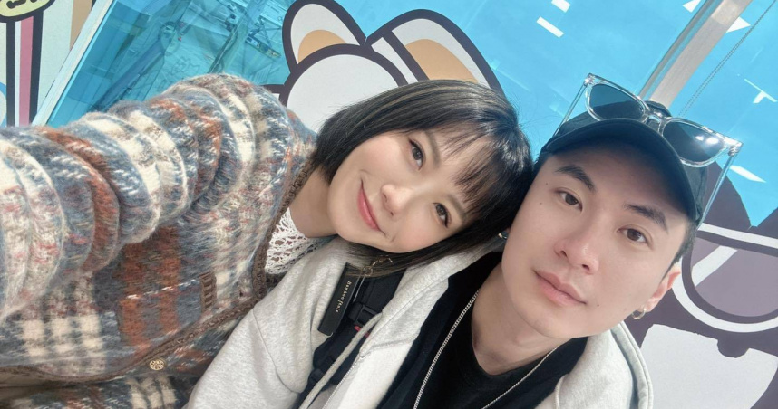 大牙和羽球教練「阿廖師」結婚5年，無預警宣布離婚。（圖／翻攝自宜霈vs大牙臉書）