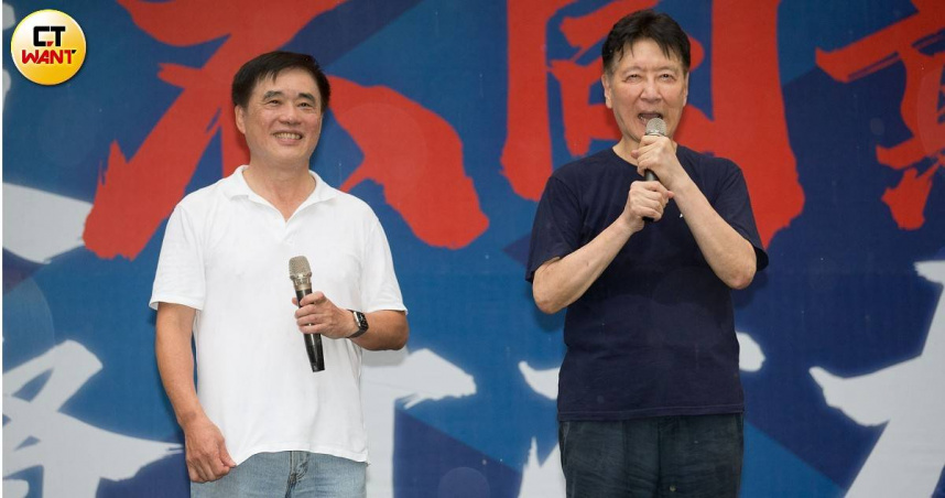 前台北市長郝龍斌表示，將於趙少康協調，決定出參與國民黨主席改選人選。（圖／黃威彬攝）