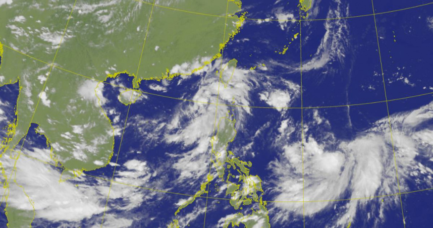 9月仍是颱風高峰期。（圖／中央氣象署）