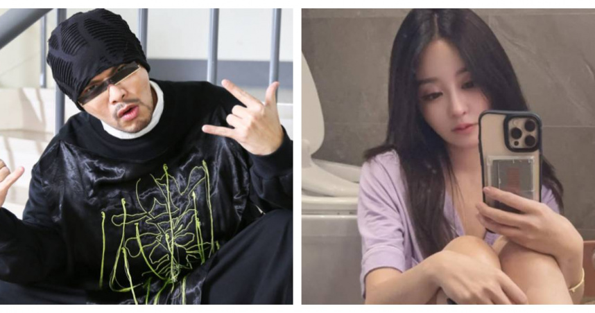 黃明志於14日首次發聲悼念謝侑芯，卻因發文內容再度引發爭議。（圖／翻攝自報系資料照、謝侑芯IG）