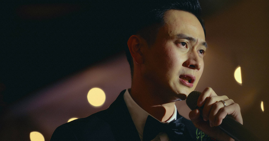 劉冠廷崩潰金句：「沒一場婚禮是屬於我們的」道出許多新人結婚心聲。（圖／水花電影提供）