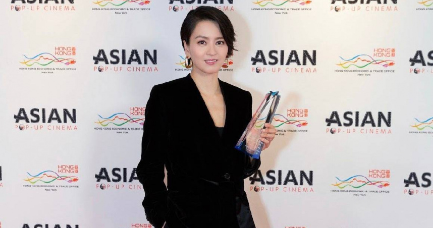 梁詠琪近期特別飛往美國，出席芝加哥電影節第20屆「亞洲躍動影展」。（圖／得意智文創提供）