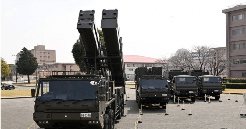 25式陸基反艦飛彈是「12式陸基反艦導彈」（圖）的升級版本。（圖／達志／美聯社）