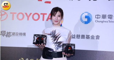 蘇慧倫拿下hito STAR 全能藝人獎。（圖／蘇聖倫攝）