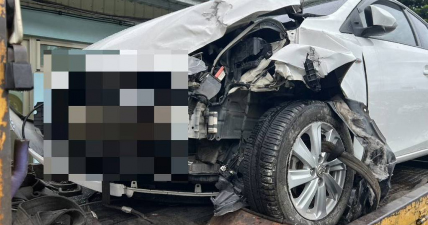 國1員林驚爆3車連環撞！48歲男恍神猛追撞　驚險畫面嚇壞人