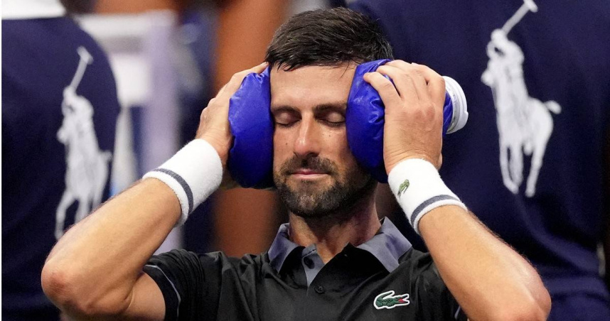 39歲塞爾維亞網壇傳奇喬科維奇（Novak Djokovic）首度在美網一輪遊。（圖／達志／路透社）