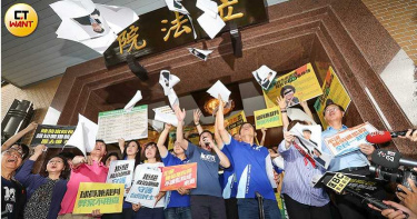 被誣指黑衣人進立院鬧事 林為洲助理:我是因為胖才穿黑衣