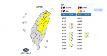 雨彈夜襲8縣市! 下周轉西南風挾帶水氣「南台變天」