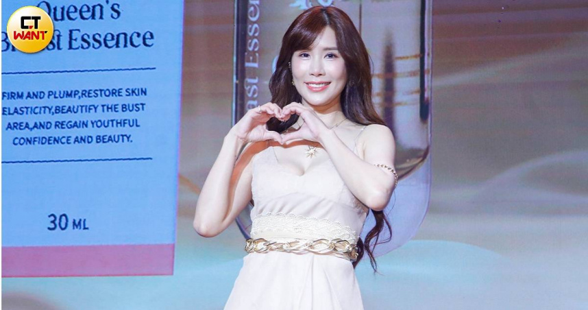 沐妍在活動上透露，自己在國小時期就遇過性騷擾，次數多到10隻指頭都數不完，不僅曾在路上遇過遛鳥俠，還被氣功師父伸手摸私密處。（圖／趙文彬攝）